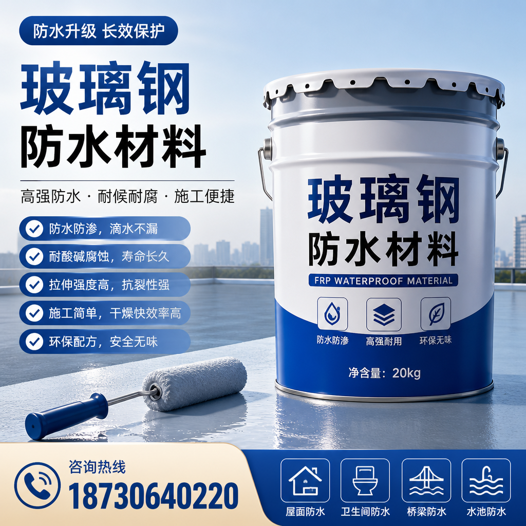 专家解析：玻璃钢防水材料的市场前景分析在 马鞍山